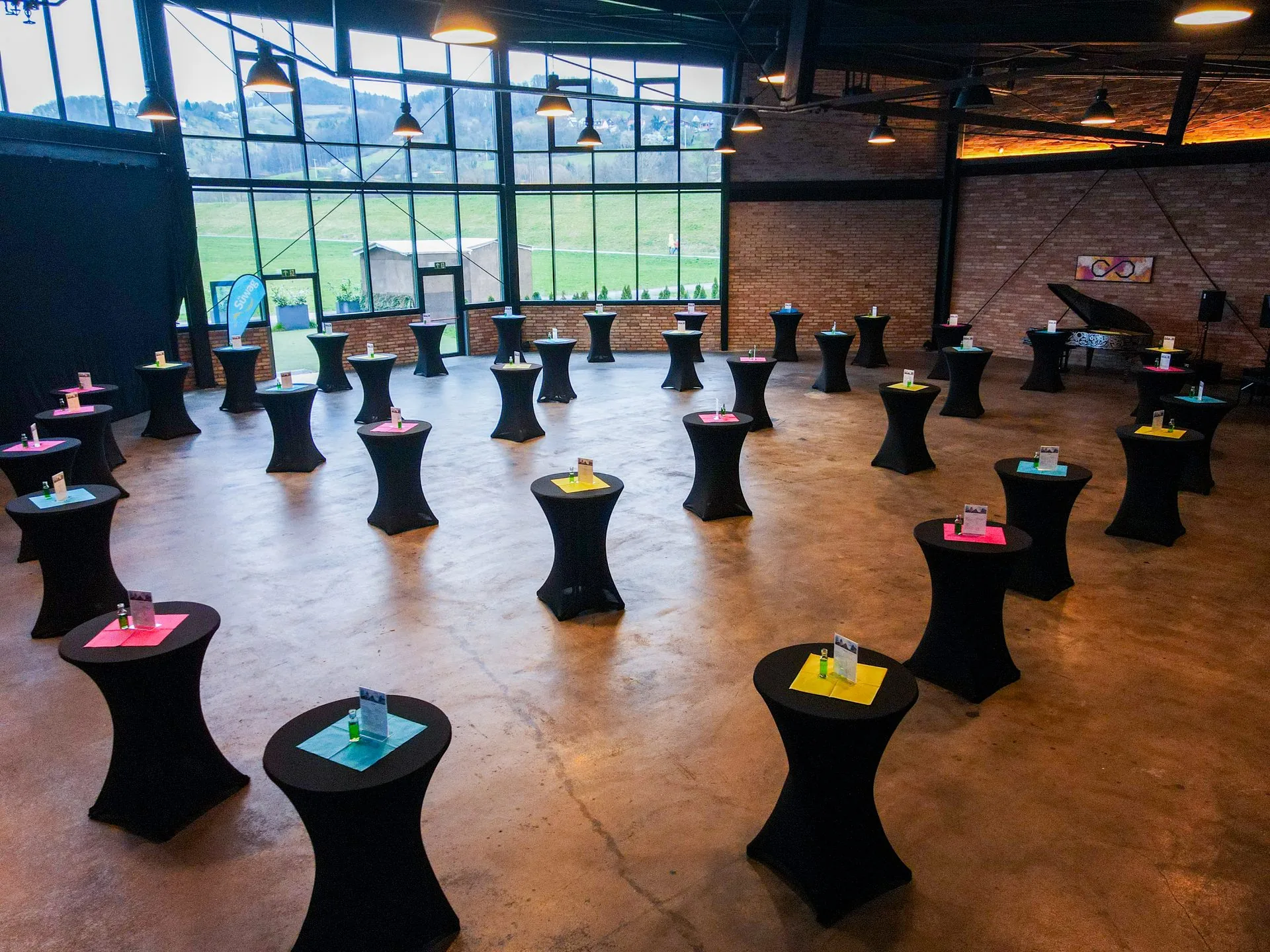 Eventlocation Rudersberg — Hallendetail AchtWerk