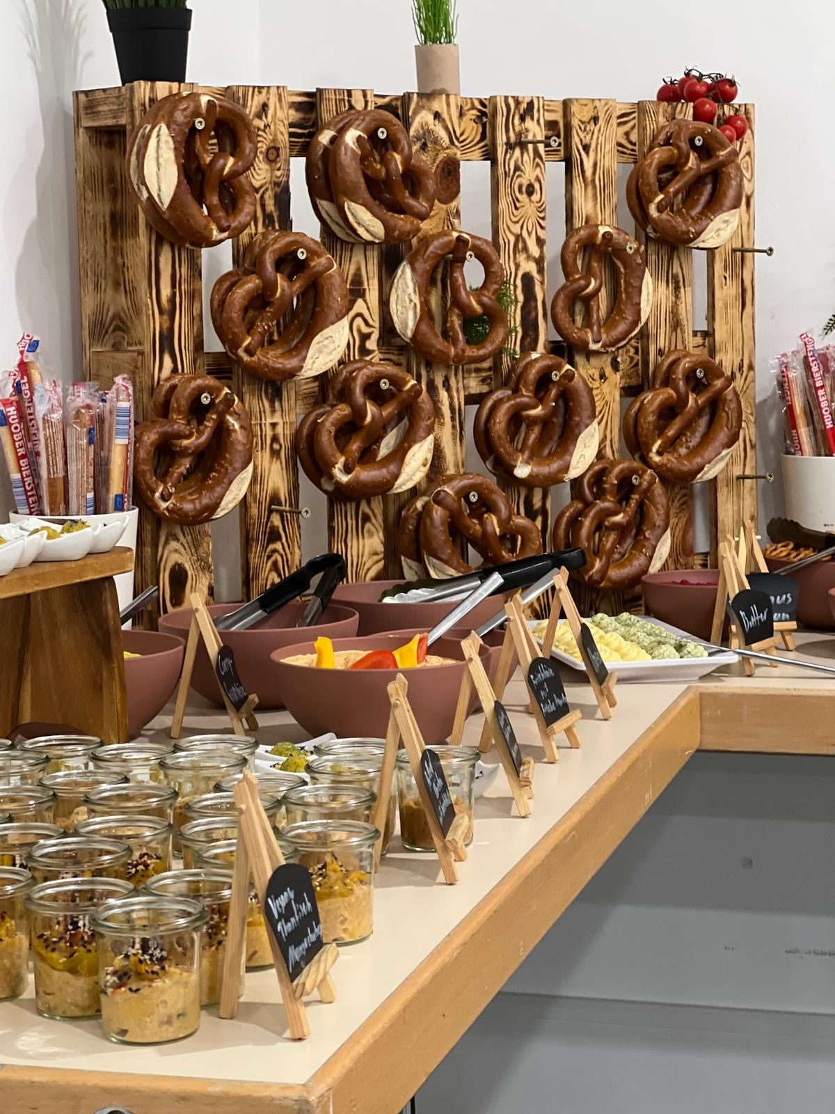 Firmenevent Catering Buffet — AchtWerk Stuttgart